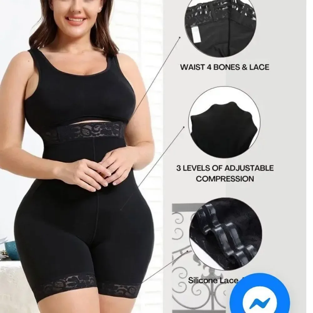 JOSHINE Womens Shaping High Waisted butt lifter Black S‎ NWT in packaging